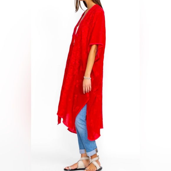 JOHNNY WAS Sea Georgia Kimono - Picture 2 of 11